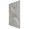 Ekena Millwork 11 7/8in. W x 11 7/8in. H Seville EnduraWall Decorative 3D Wall Panel Covers 0.98 Sq. Ft. WP12X12SECDB - alternate 3